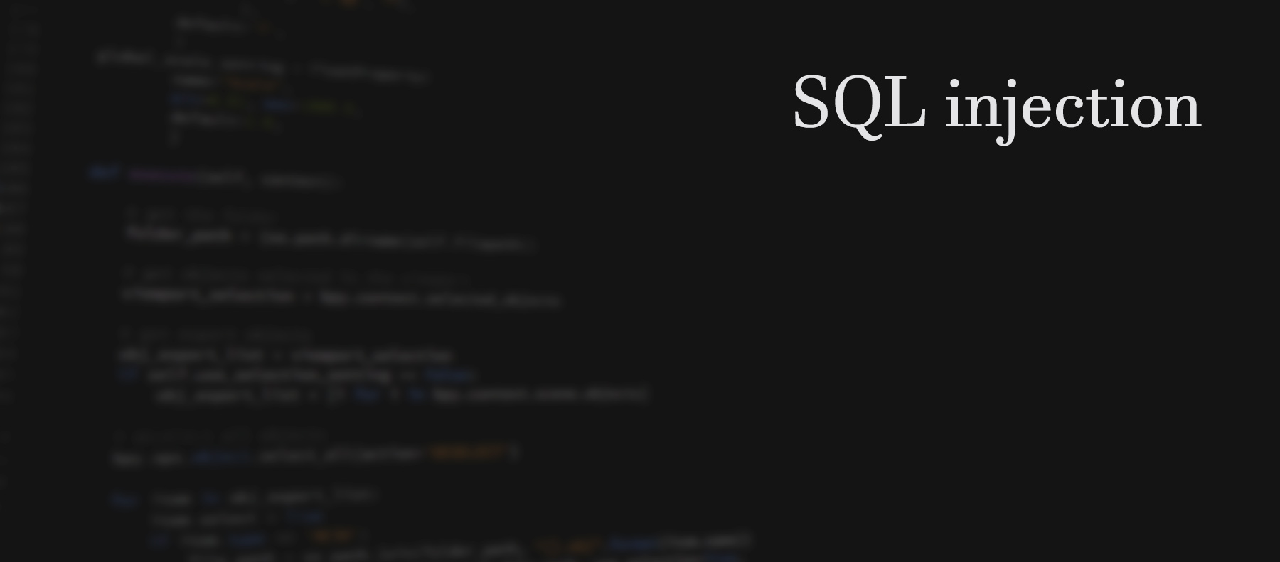Prevenir ataques mediante inyección SQL (SQL injection) en PHP