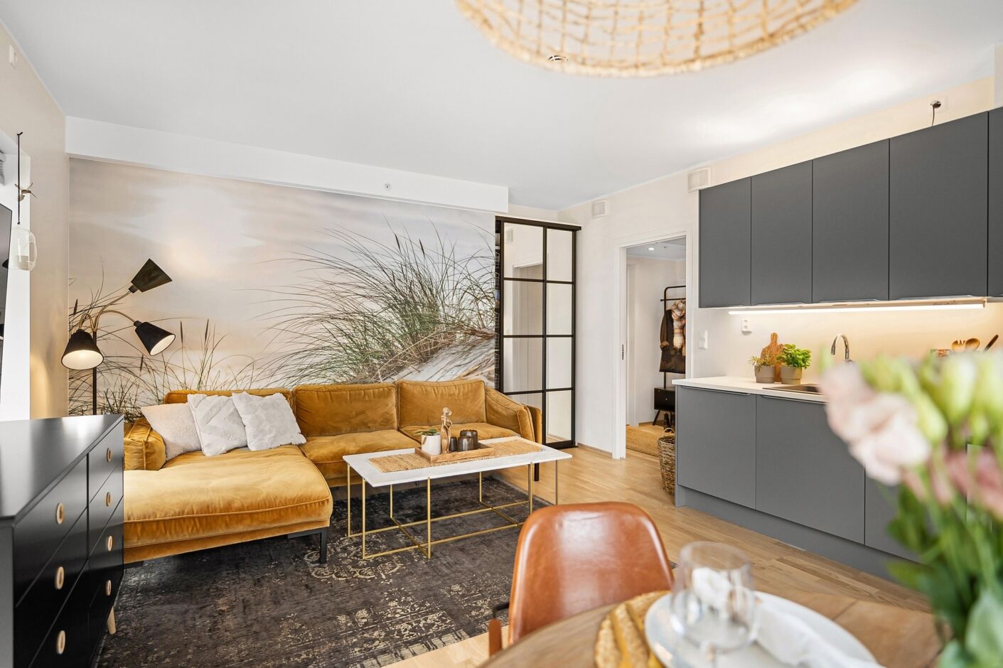 Interior de vivienda en página web de inmobiliaria